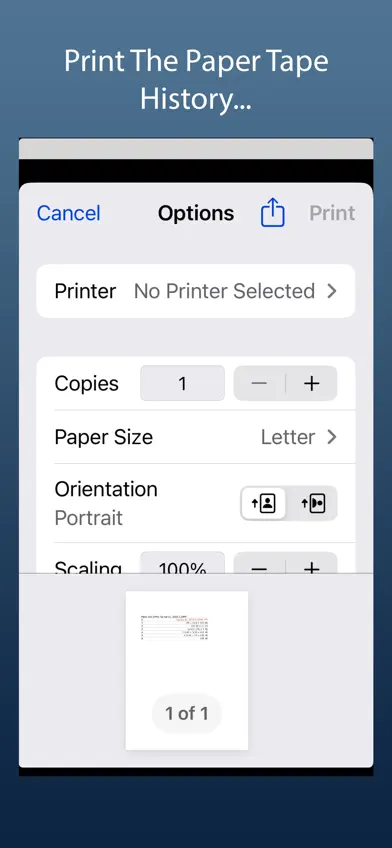 Paper Calc Office screenshot 2