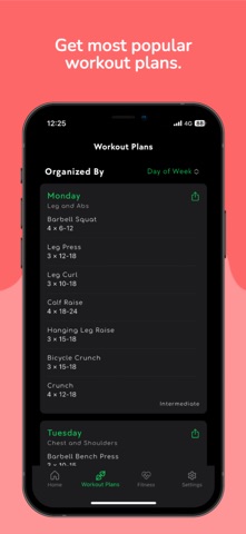 Fitmime: Workout Tracker Screenshot 9 of 10