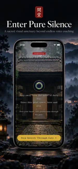 Zen Gaze Meditation: NUMINOUS screenshot 1