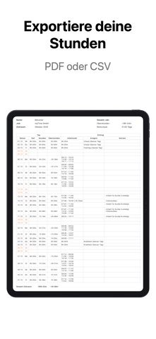 myTime - Zeiterfassung — Screenshot 5