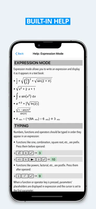 HiPER Scientific Calculator screenshot 6 of 7