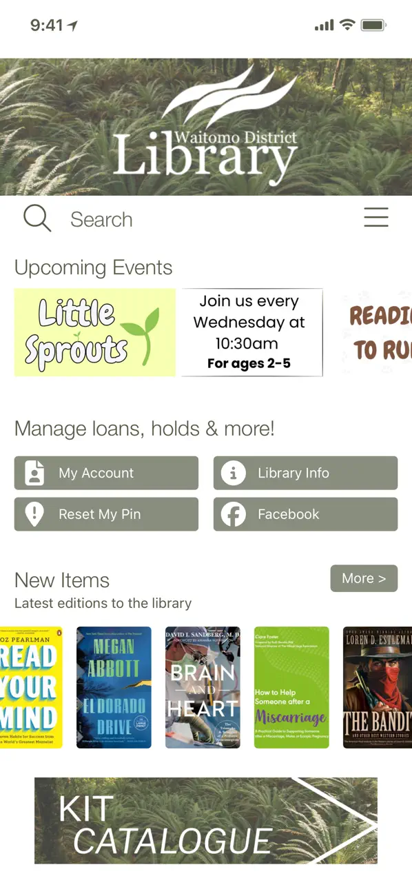 Screenshot #1 pour Waitomo District Library