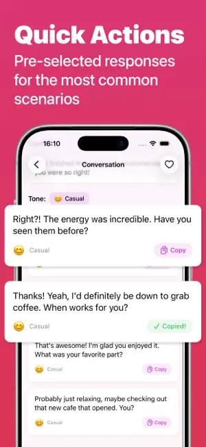 Flirtastic: AI Flirt Generator screenshot 4