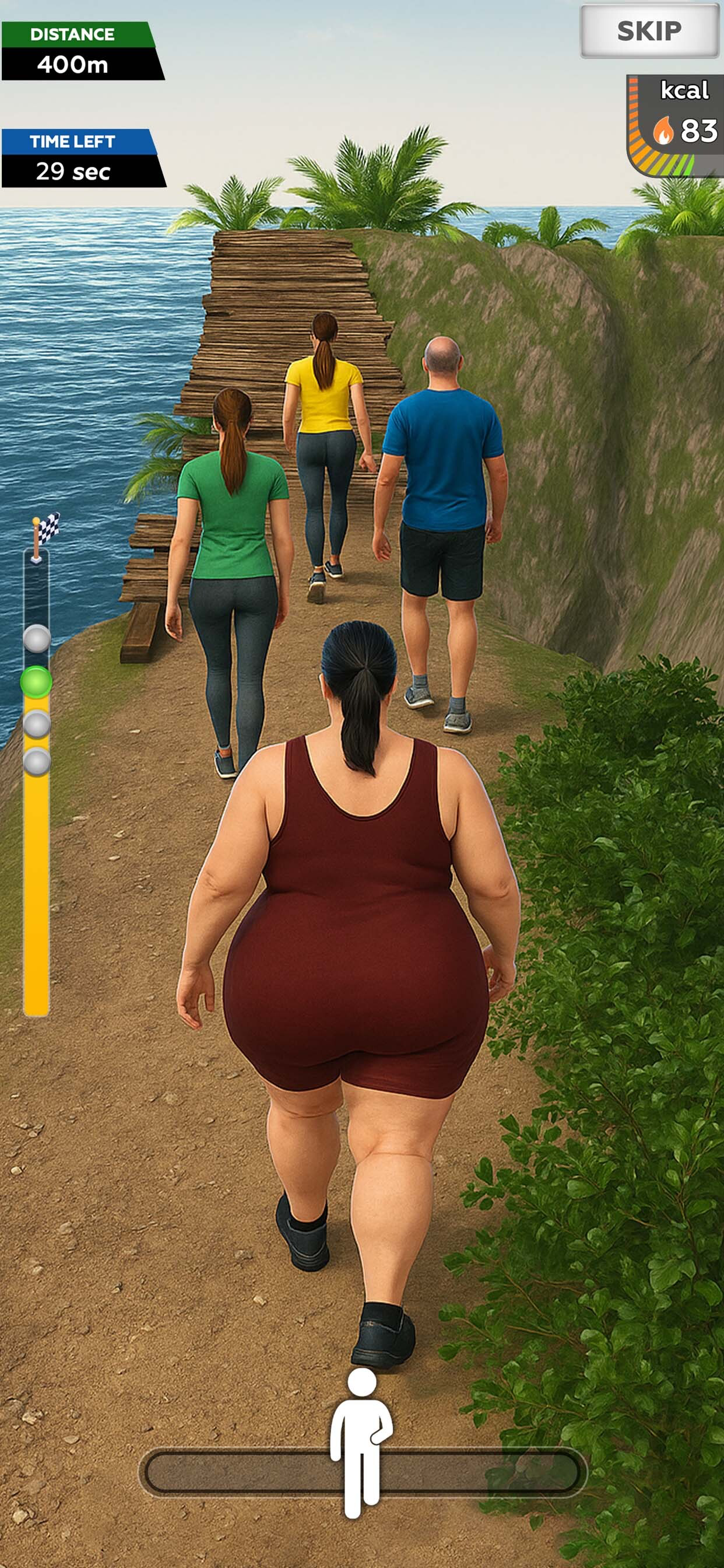 Walking Simulator Fitness Game