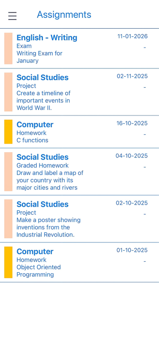 MySchool-App Screenshot 4 of 8