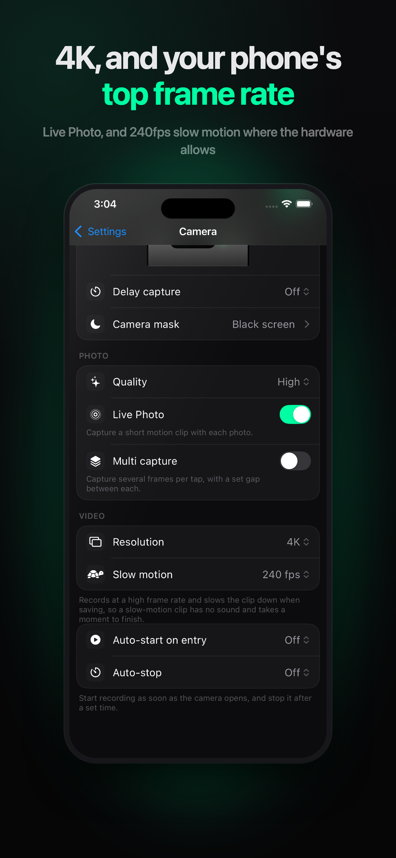 Eclipse: Black Screen Camera screenshot 4