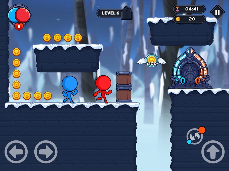 Stick Red Blue: Horror Escape screenshot 8