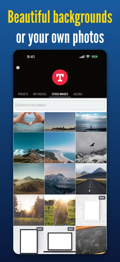 Captura de tela 4 de 5 de Typorama: Art and Poster Maker