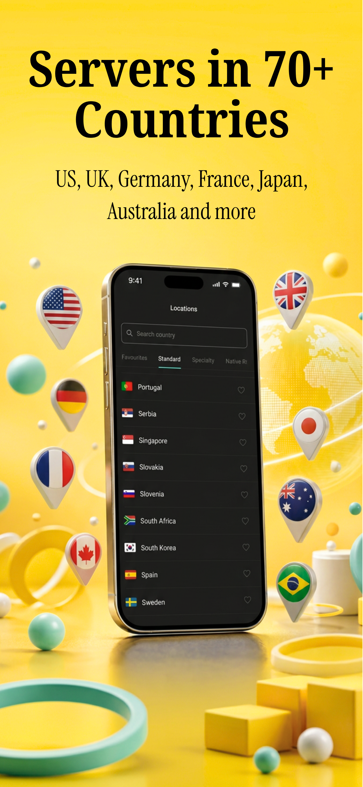 CometVPN: Fast & Secure VPN screenshot 4