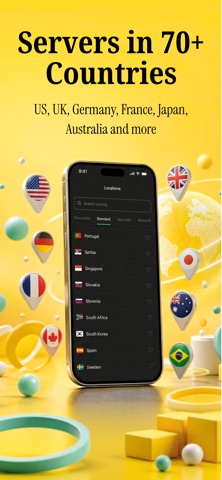 CometVPN: Fast & Secure VPN Screenshot 4 of 8