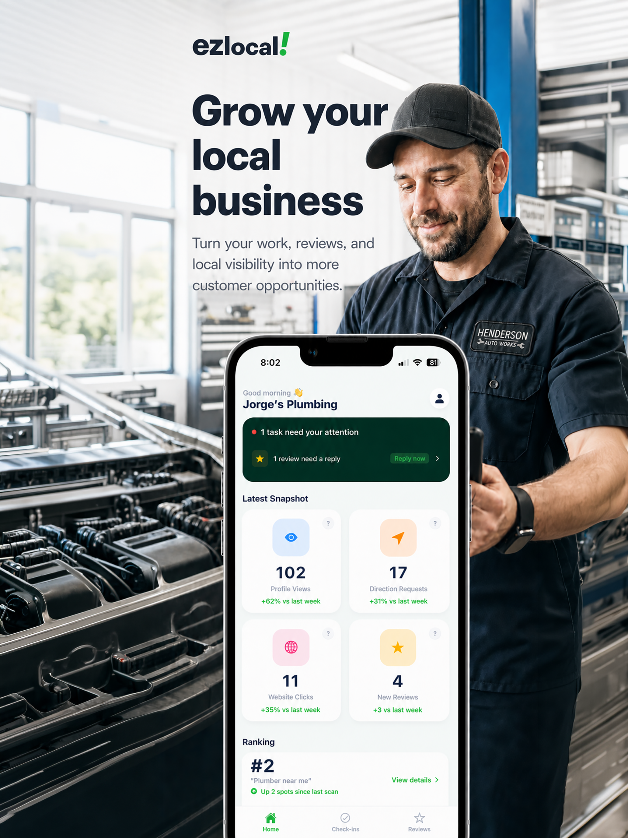 EZlocal Business Dashboard screenshot 11