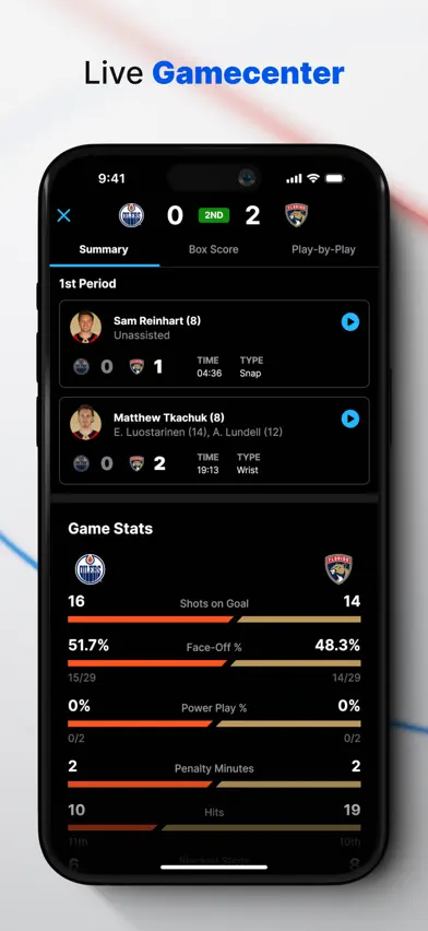 NHL screenshot 5