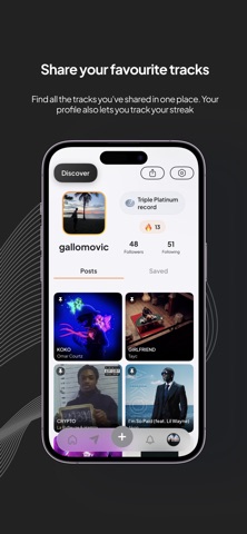 Discover - Share your music screenshot