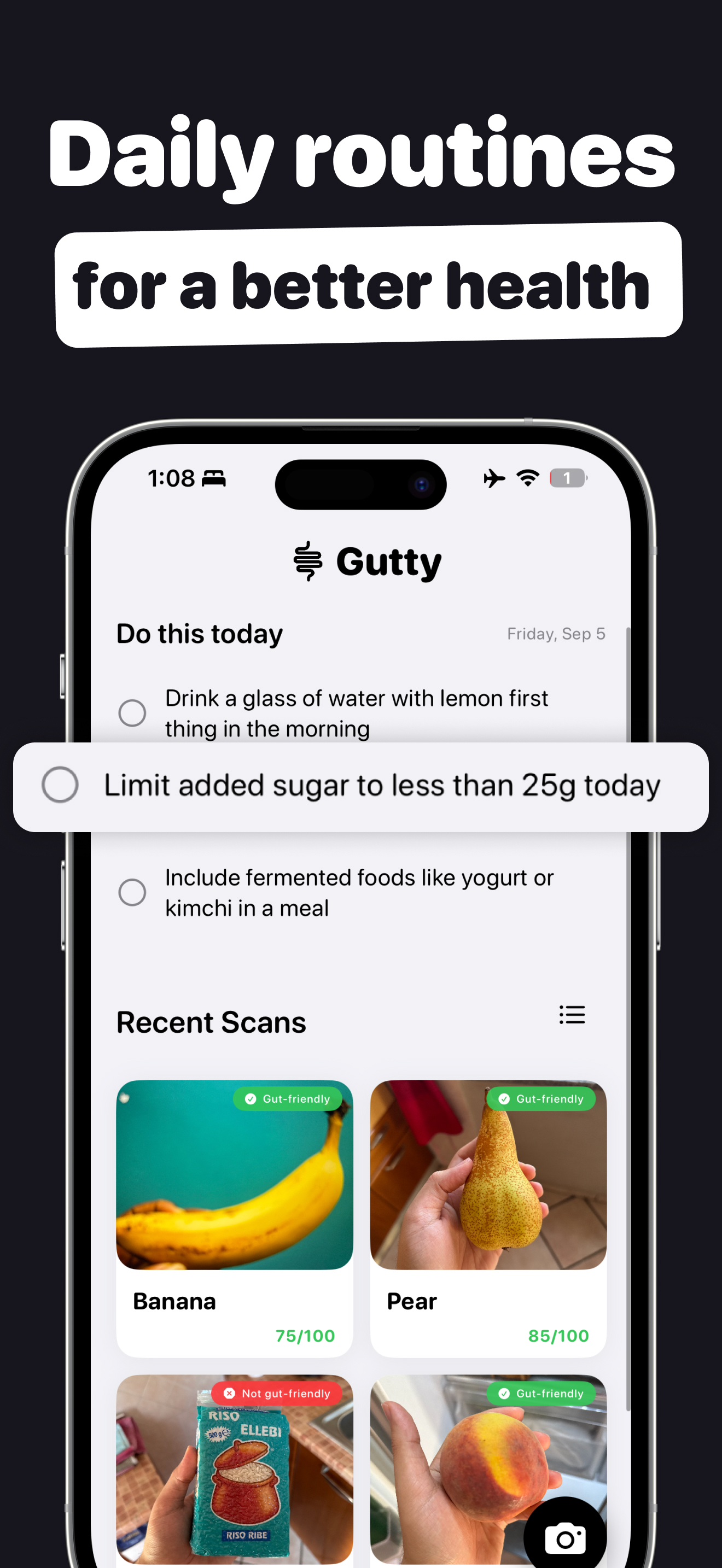 Gutty: Improve your gut health