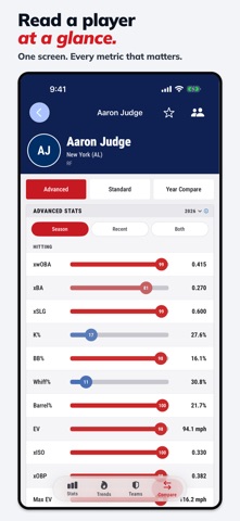 Baseball Savvy StatScout Screenshot 4 of 10