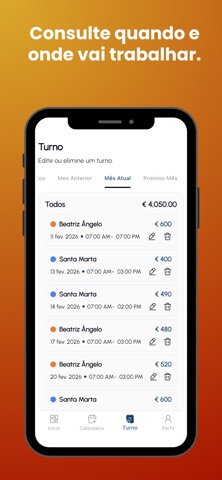 Nomomed - Gestão de Turnos screenshot