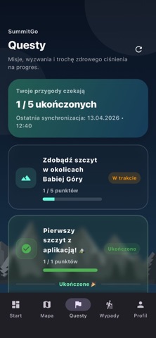SummitGo: Szczyty i questy screenshot