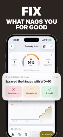 Life Admin Tracker: Itchery Screenshot 3 of 5