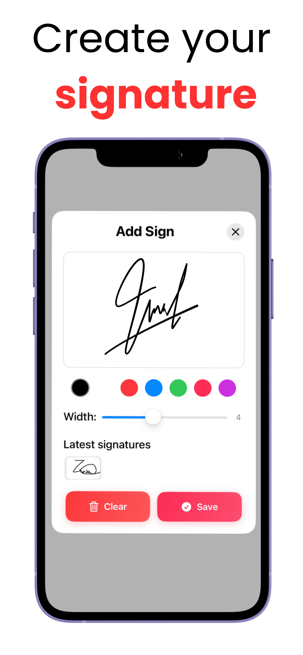 E-Signature Maker PDF Editor