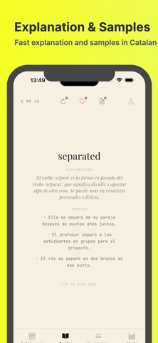 Spanish Words | Palabras iPhone screenshot