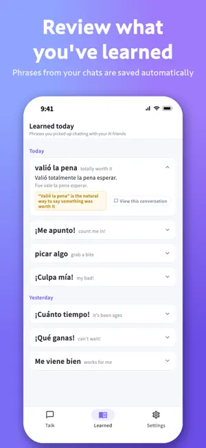 Lano - AI Language Chat screenshot 3