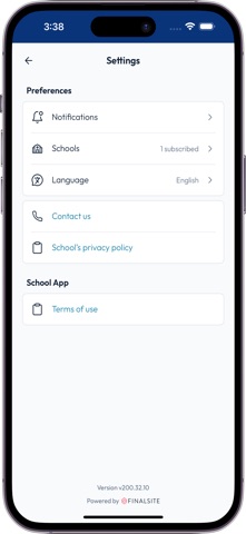 Poth ISD iPhone screenshot