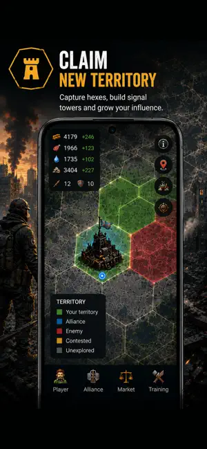 Terraclast: GPS Strategy MMO screenshot 2