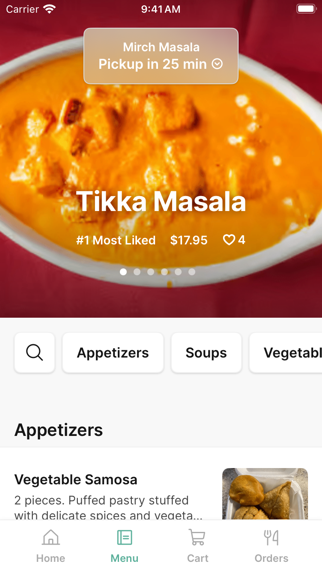App screenshot
