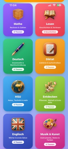 Lernolino - Grundschule üben iPhone screenshot