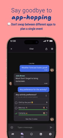 Mood – Hassle-free Events iPhone screenshot