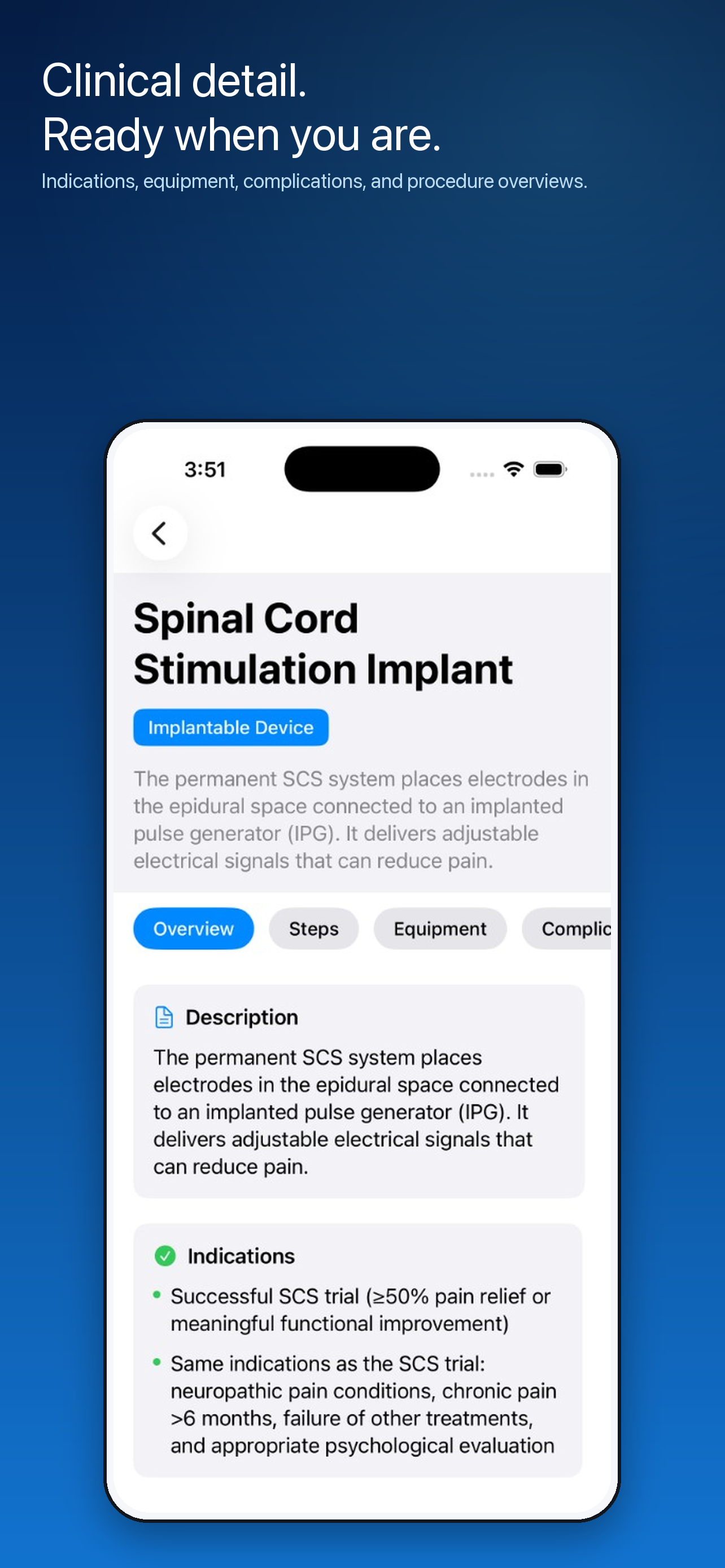Advanced Pain Procedure Guide screenshot 3