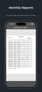 Time Work Tracker Pro screenshot #3 for iPhone