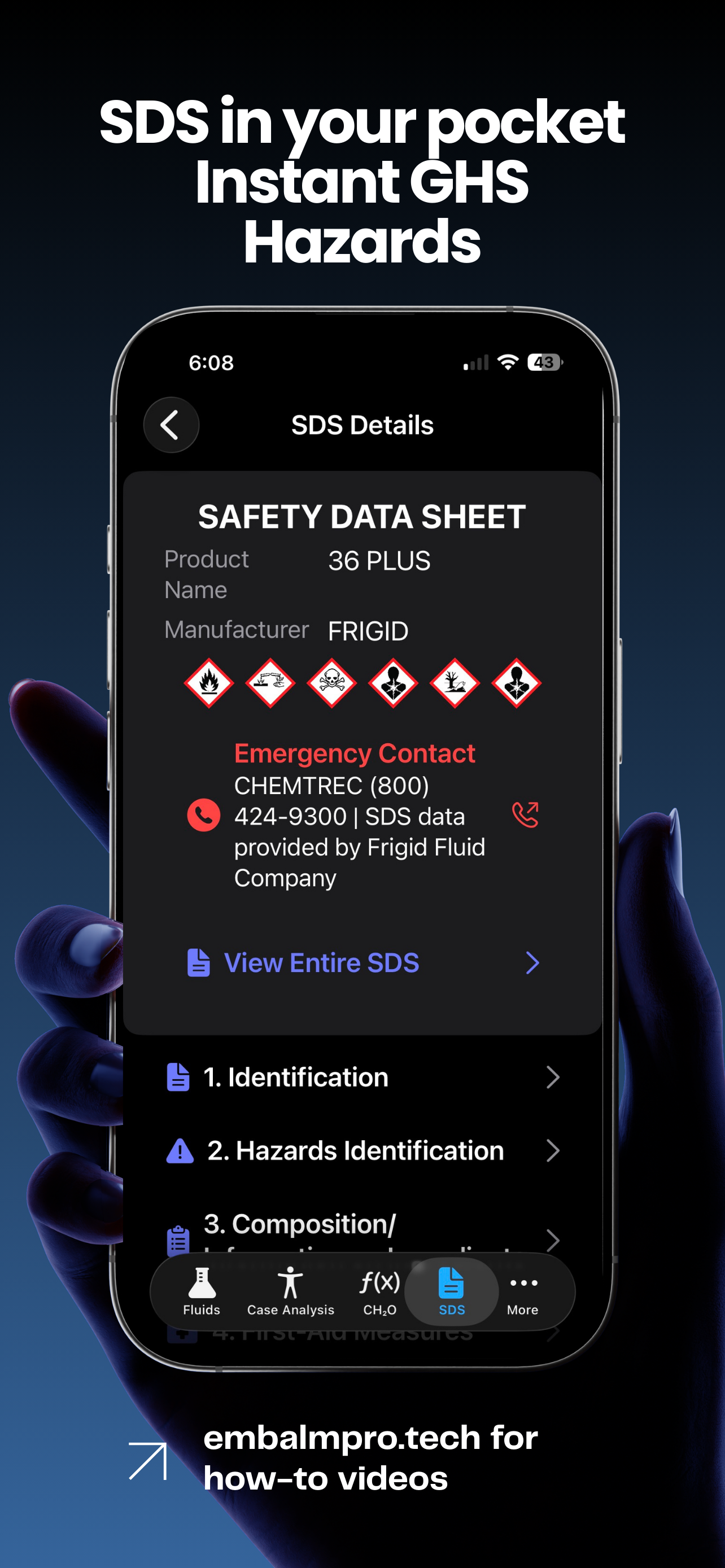 EmbalmPro screenshot 3