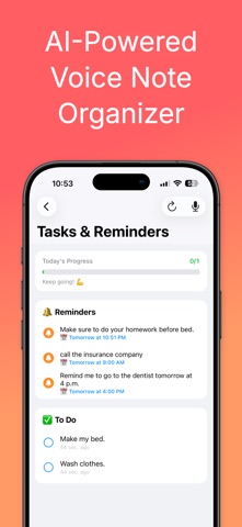 Whisprly - Voice Journal screenshot