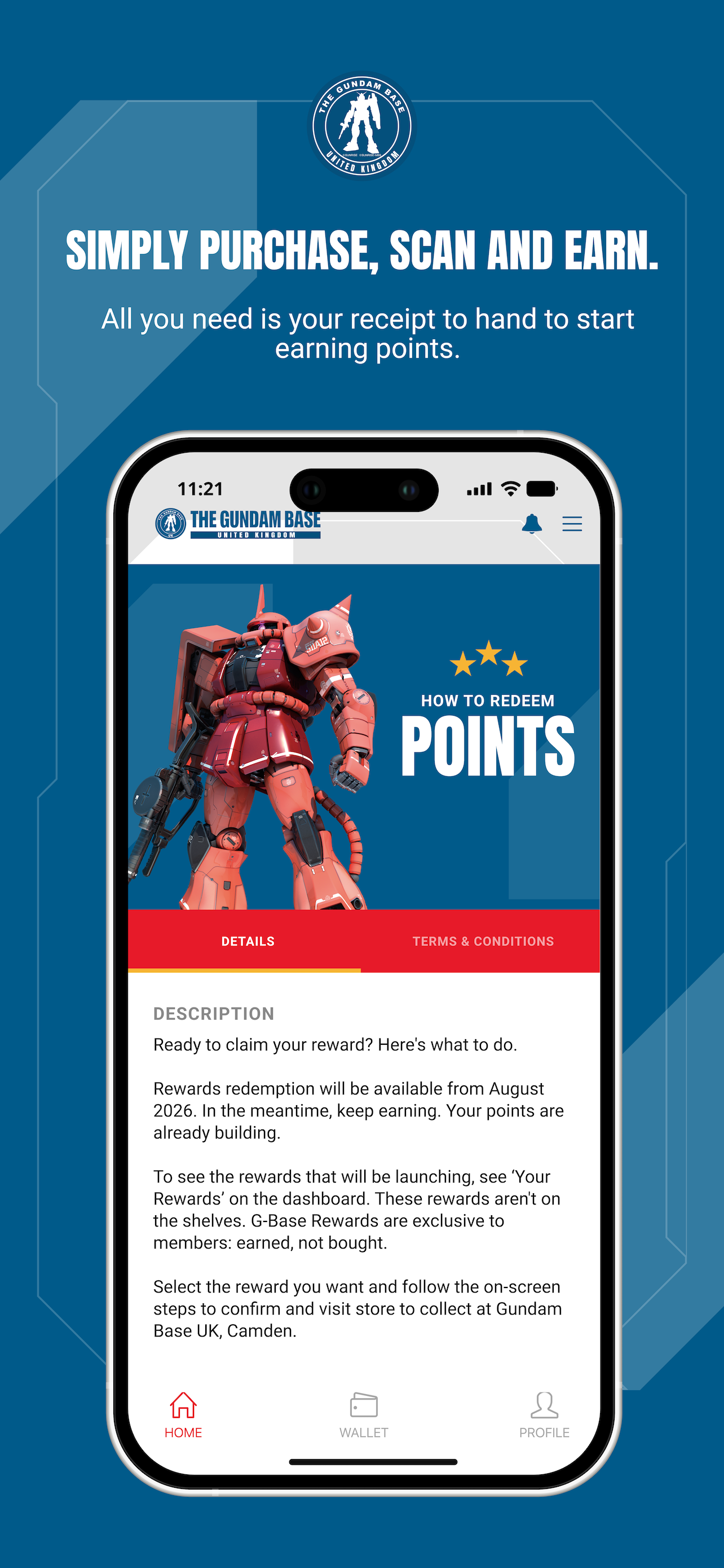 Gundam Base UK Rewards screenshot 5