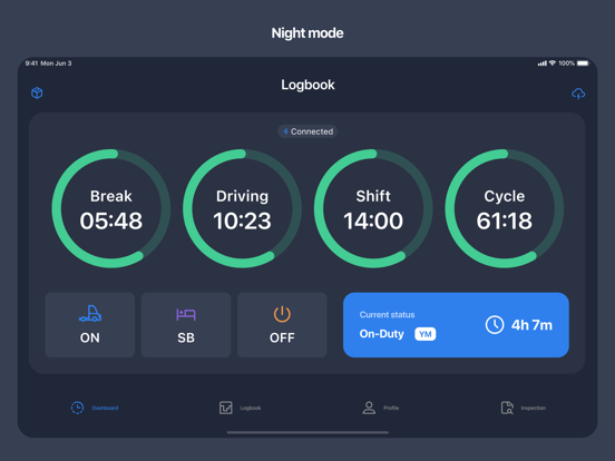 Route One ELD Logbook