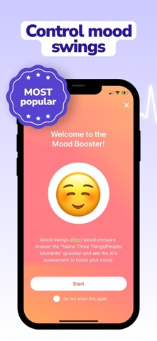 Heartery Blood Pressure Health iPhone screenshot
