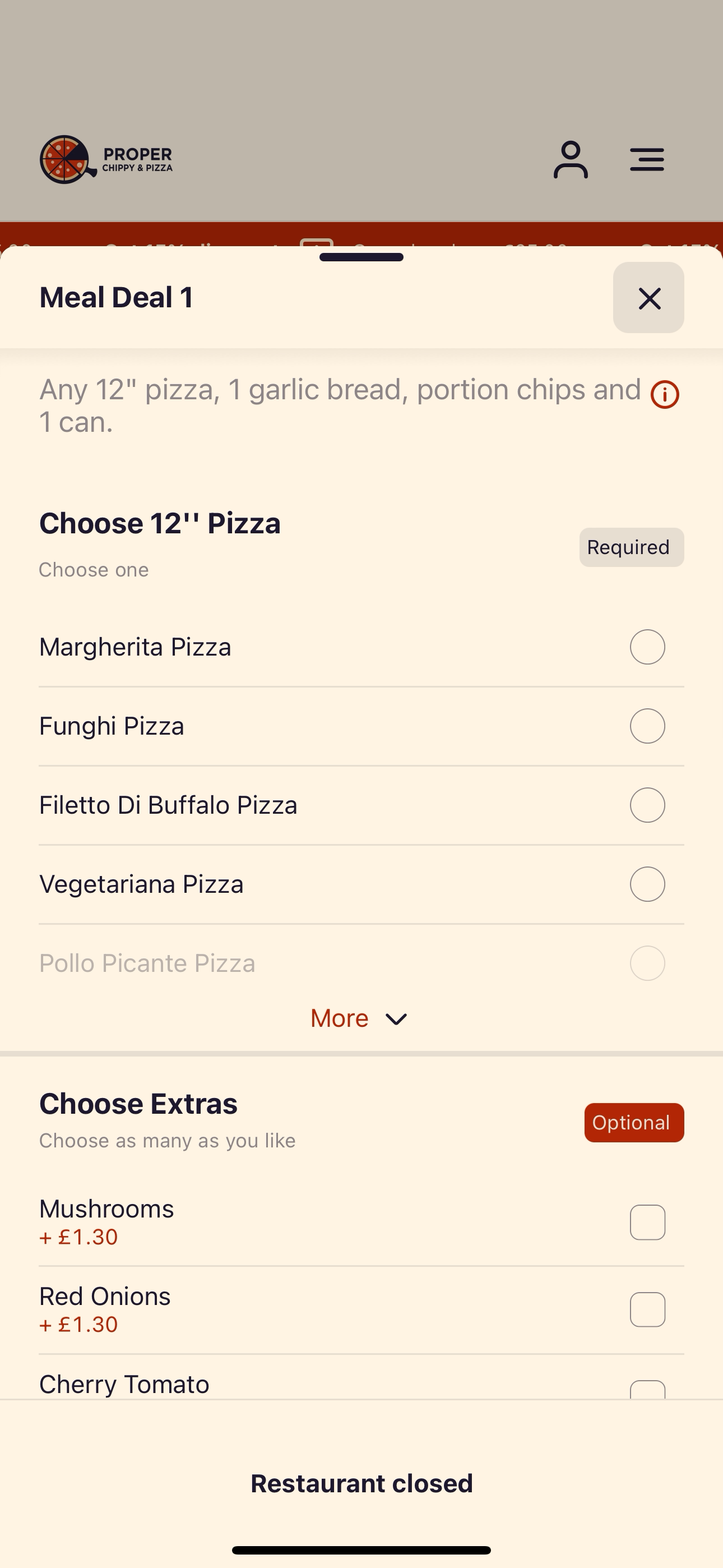 Proper pizza UK screenshot 4