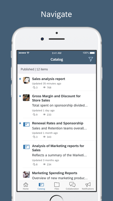 Screenshot #2 pour SAP Analytics Cloud