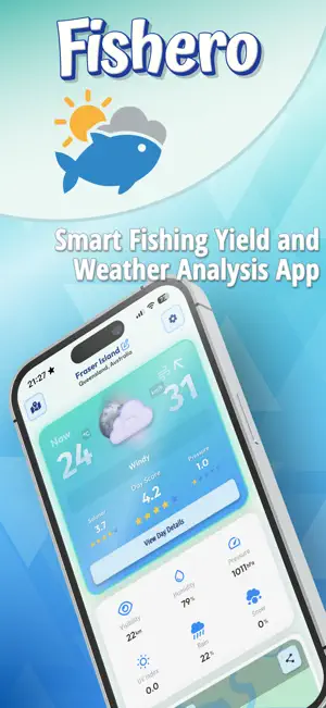 Fishero - Angler Forecast screenshot 1
