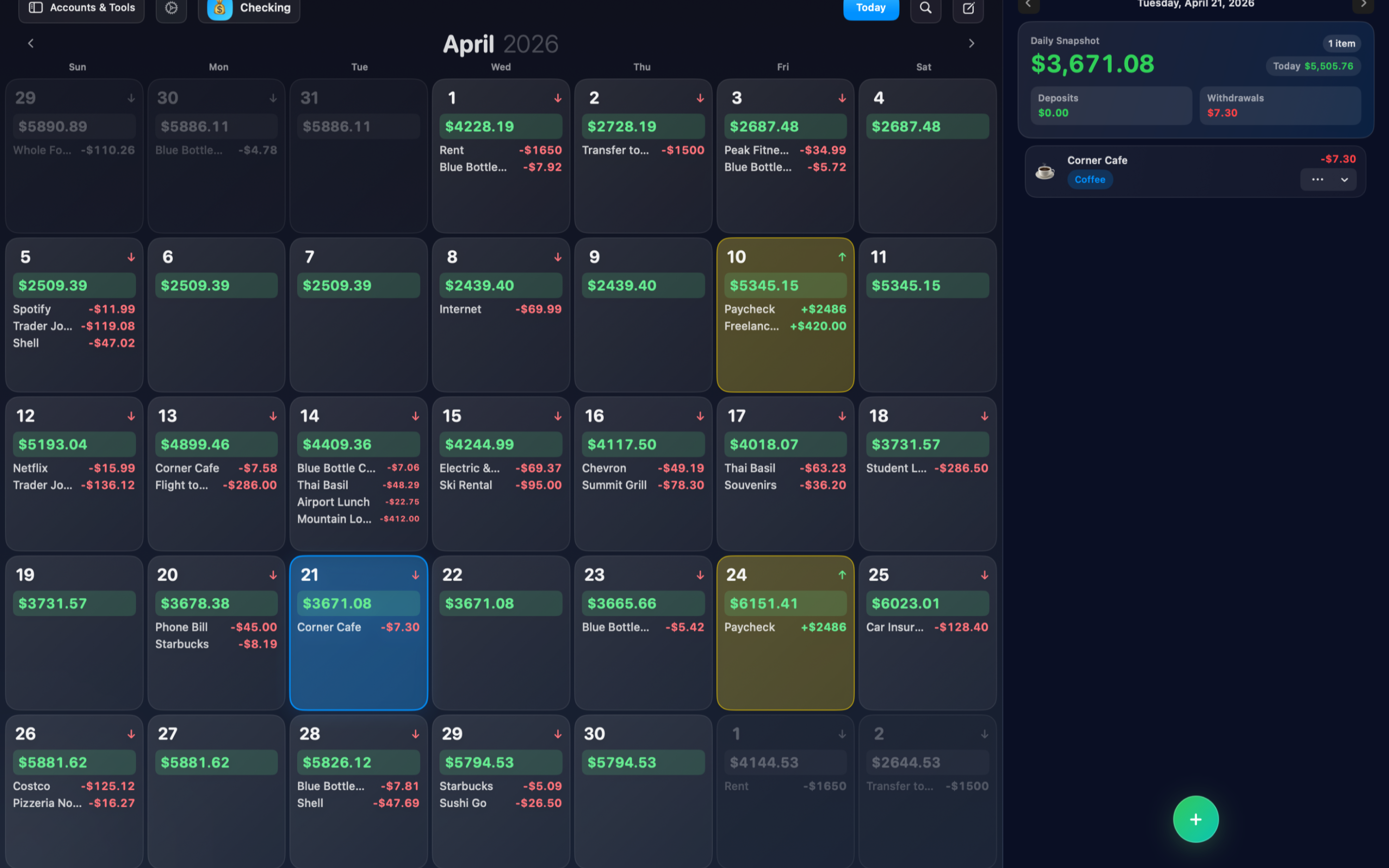 CalenDough: Budget Calendar screenshot 17