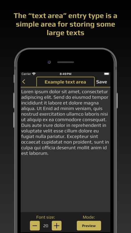 Save My Entries screenshot-5