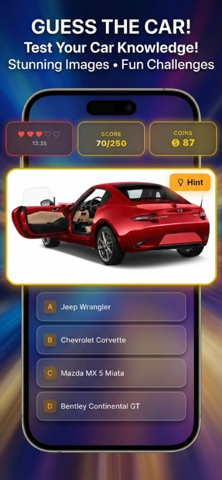 Car Quiz: Guess Brand & Model iPhone screenshot