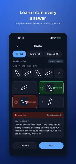 IQ Pro - Brain Test & Training screenshot 4