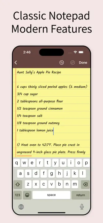 Notepad: Easy Notes & Memos: Screenshot 1 von 8