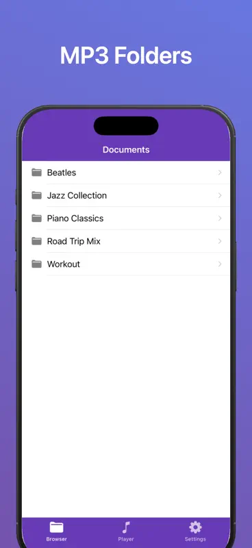 MP3 Folders screenshot 3 of 4