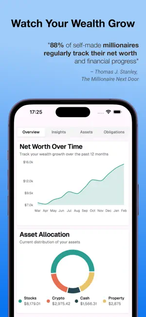 WealthyMe: Net Worth Tracker screenshot 3