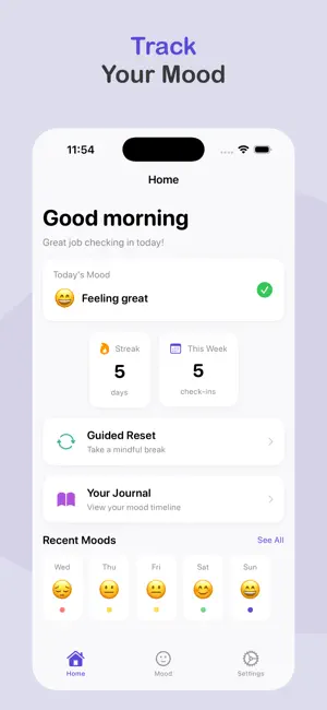 Mood Tracker - Menti screenshot 1