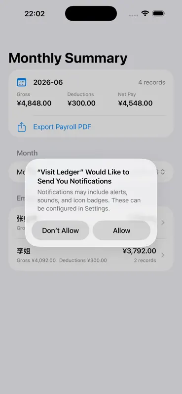 Piecework Pay Book Payroll2026 screenshot 4 of 4