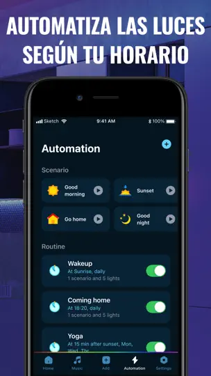 Captura de pantalla de LedRemote Led Light Controller en iPhone 6